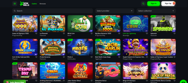 Spelaanbod met ruim 9.000 verschillende casino spellen